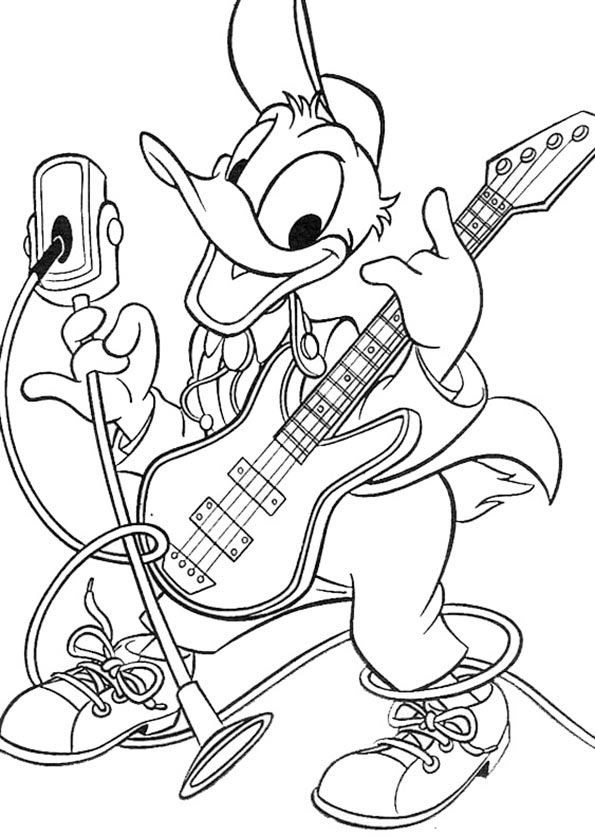 Donald Duck Musiker